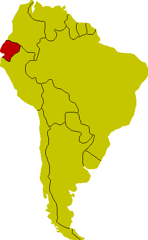 Karte Ecuador