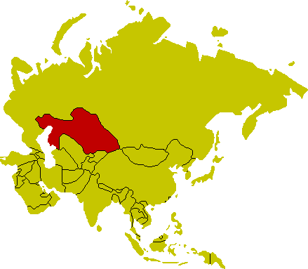 Karte Kasachstan