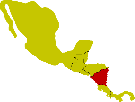 Karte Nicaragua