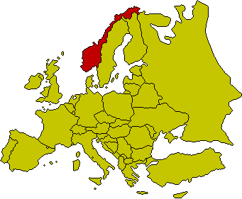 Karte Norwegen