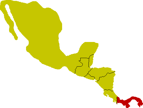 Karte Panama