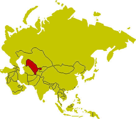 Karte Usbekistan