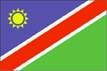 Flagge Namibia