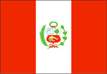 Flagge Peru