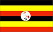 Flagge Uganda